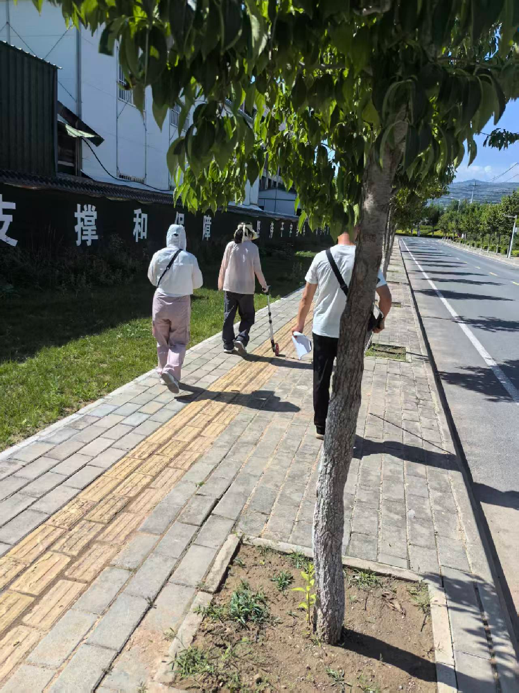 天水经济发展有限责任公司配合经开区审计工作组对经开区尚义路排洪渠项目现场审计